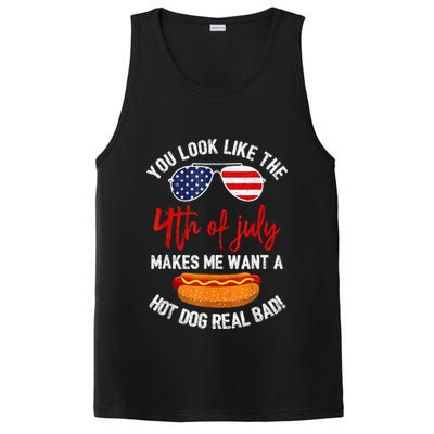 You Look Like The 4th Of July Patriotic PosiCharge Competitor Tank