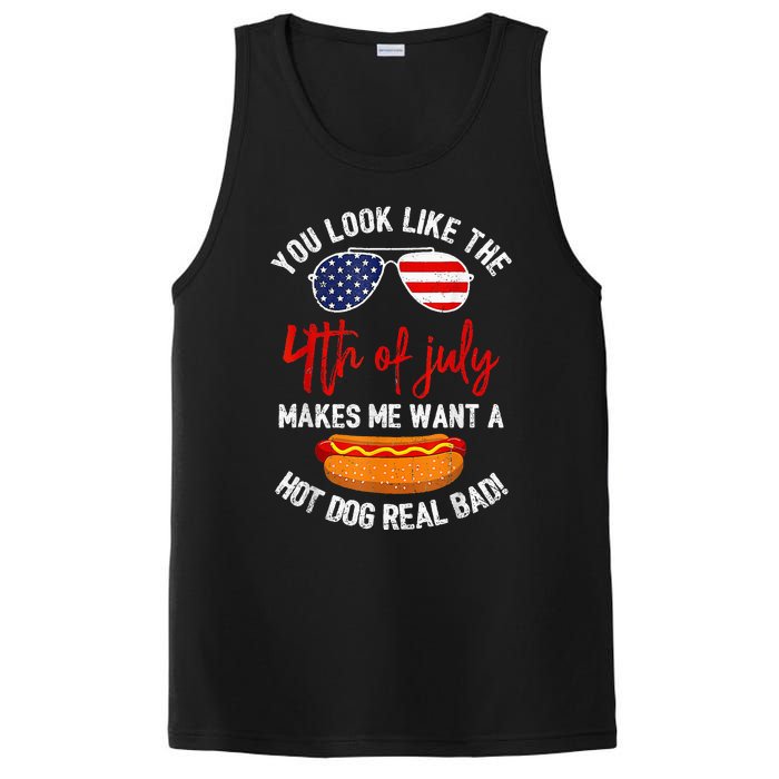 You Look Like The 4th Of July Patriotic PosiCharge Competitor Tank