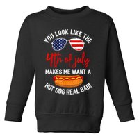 You Look Like The 4th Of July Patriotic Toddler Sweatshirt
