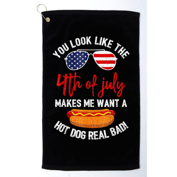 You Look Like The 4th Of July Patriotic Golf Towel