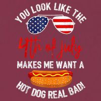 You Look Like The 4th Of July Patriotic 16oz Travel Tumbler