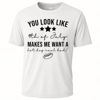 You Look Like 4th Of July Makes Me Want A Hot Dog Performance Shirt