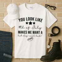 You Look Like 4th Of July Makes Me Want A Hot Dog Tall T-Shirt