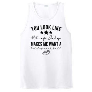 You Look Like 4th Of July Makes Me Want A Hot Dog PosiCharge Competitor Tank