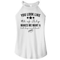 You Look Like 4th Of July Makes Me Want A Hot Dog Women's Perfect Tri Rocker Tank