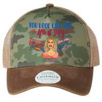 You Look Like 4th Of July Makes Me Want A Hot Dog Real Bad Legacy Tie Dye Trucker Hat