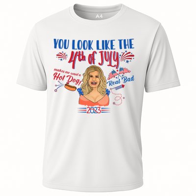 You Look Like 4th Of July Makes Me Want A Hot Dog Real Bad Performance Shirt
