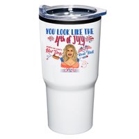 You Look Like 4th Of July Makes Me Want A Hot Dog Real Bad Tumbler