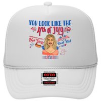 You Look Like 4th Of July Makes Me Want A Hot Dog Real Bad Trucker Hat