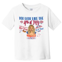 You Look Like 4th Of July Makes Me Want A Hot Dog Real Bad Toddler T-Shirt