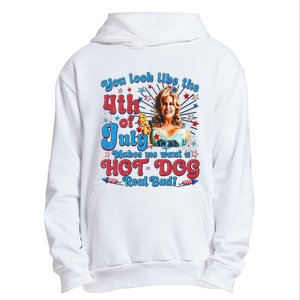 You Look Like 4th Of July Makes Me Want A Hotdog Real Bad Urban Pullover Hoodie