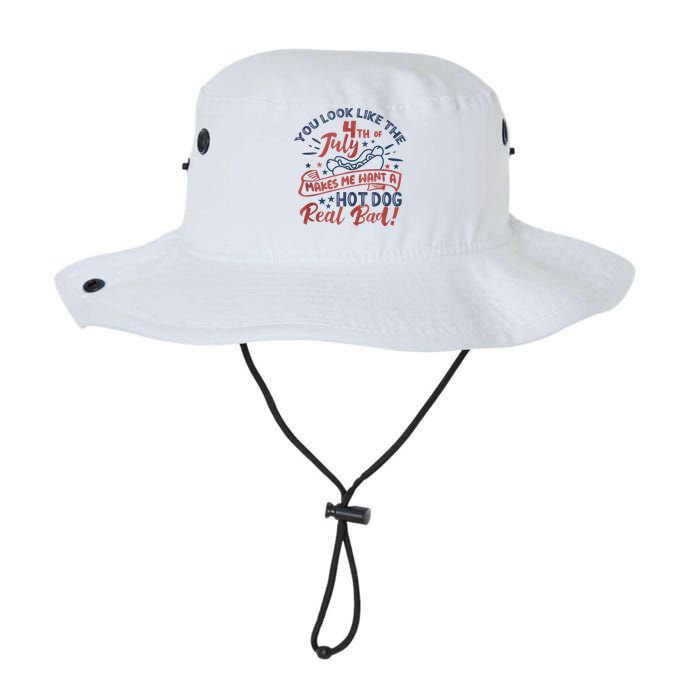 You Look Like The 4th July Makes Me Want A Hot Dog Real Bad Bucket Hat