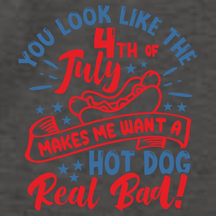 You Look Like 4th Of July Makes Me Want A Hot Dog Real Bad Vector Backpack