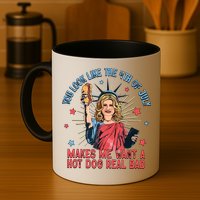 You Look Like The 4th Of July Makes Me Want Hot Dog Real Bad Mug