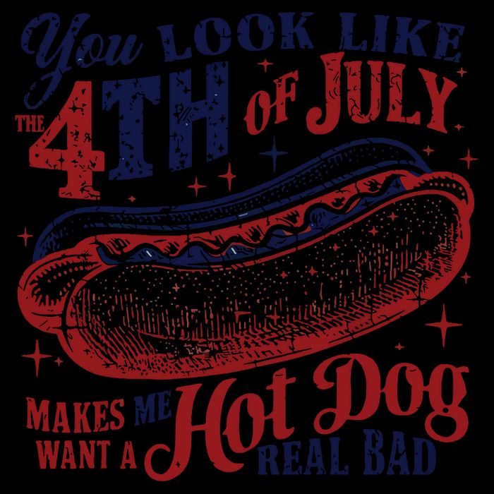 You Look Like The 4th Of July Makes Me Want A Hot Dog Real Bad 16oz Travel Tumbler