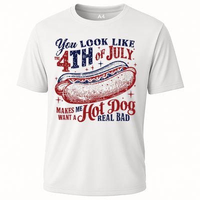 You Look Like The 4th Of July Makes Me Want A Hot Dog Real Bad Performance Shirt