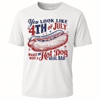 You Look Like The 4th Of July Makes Me Want A Hot Dog Real Bad Performance Shirt
