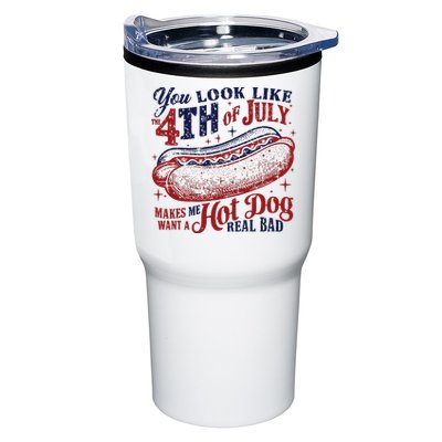 You Look Like The 4th Of July Makes Me Want A Hot Dog Real Bad Tumbler