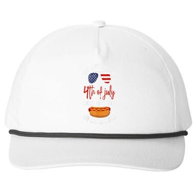 You Look Like The 4th Of July Patriotic Snapback Five-Panel Rope Hat