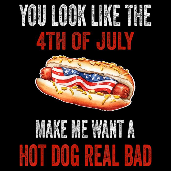 You Look Like 4th Of July Makes Me Want A Hot Dog Real Bad Drawstring Bag