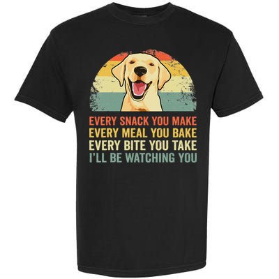 Yellow Labrador Lab Dad Yellow Labrador Retriever Garment-Dyed Heavyweight T-Shirt