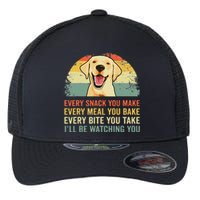 Yellow Labrador Lab Dad Yellow Labrador Retriever Flexfit Unipanel Trucker Cap