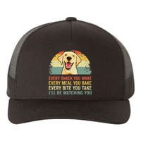 Yellow Labrador Lab Dad Yellow Labrador Retriever Yupoong Adult 5-Panel Trucker Hat