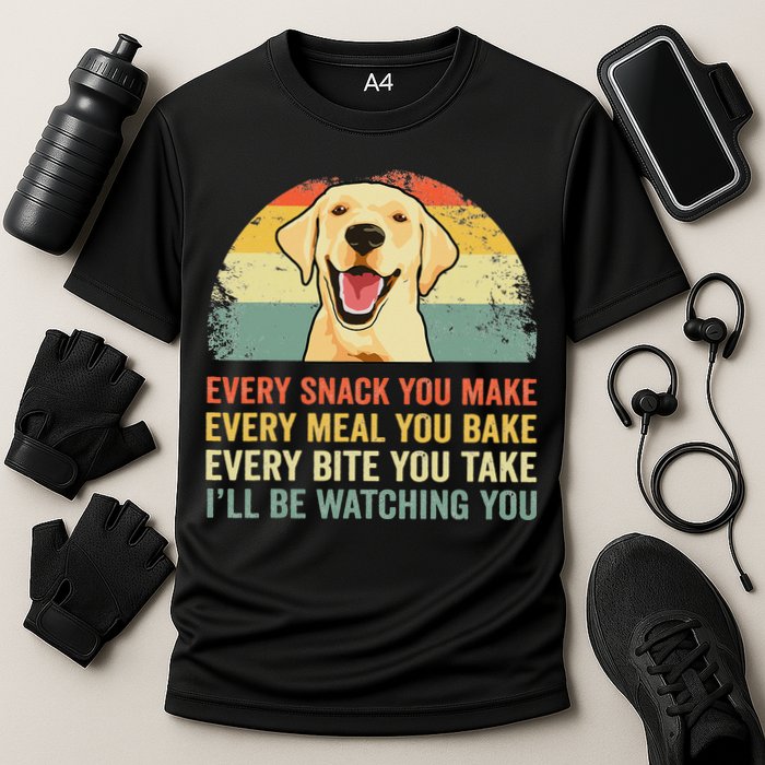 Yellow Labrador Lab Dad Yellow Labrador Retriever Performance Shirt