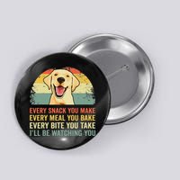 Yellow Labrador Lab Dad Yellow Labrador Retriever Button