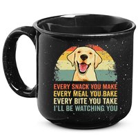 Yellow Labrador Lab Dad Yellow Labrador Retriever 15oz Campfire Ceramic Mug