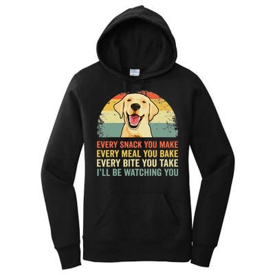 Yellow Labrador Lab Dad Yellow Labrador Retriever Women's Pullover Hoodie