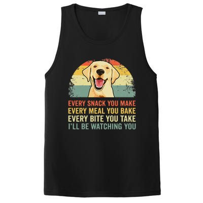 Yellow Labrador Lab Dad Yellow Labrador Retriever PosiCharge Competitor Tank