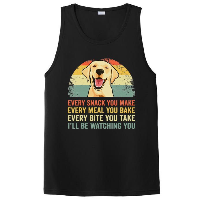 Yellow Labrador Lab Dad Yellow Labrador Retriever PosiCharge Competitor Tank