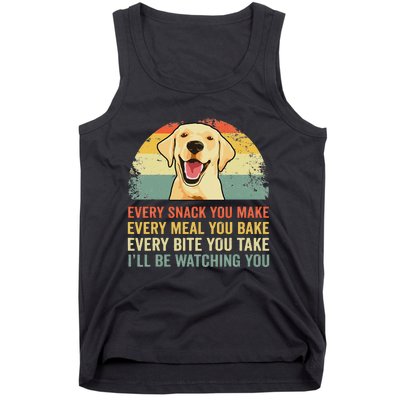 Yellow Labrador Lab Dad Yellow Labrador Retriever Tank Top