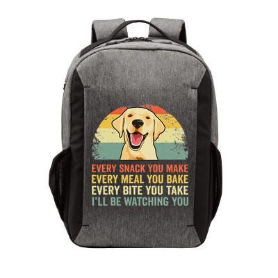 Yellow Labrador Lab Dad Yellow Labrador Retriever Vector Backpack