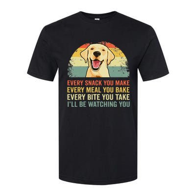 Yellow Labrador Lab Dad Yellow Labrador Retriever Softstyle CVC T-Shirt