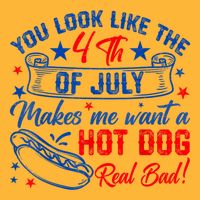 You Look Like The 4th Of July Makes Me Want Hot Dog Real Bad Sustainable Knit Beanie