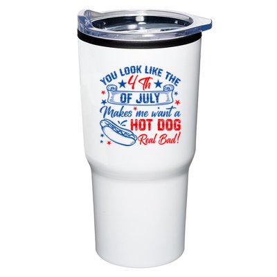 You Look Like The 4th Of July Makes Me Want Hot Dog Real Bad Tumbler