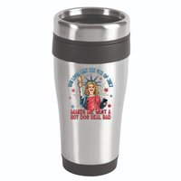 You Look Like 4th Of July Makes Me Want A Hot Dog Real Bad 16oz Travel Tumbler