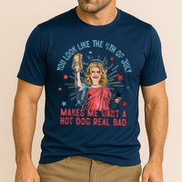 You Look Like 4th Of July Makes Me Want A Hot Dog Real Bad Performance Shirt