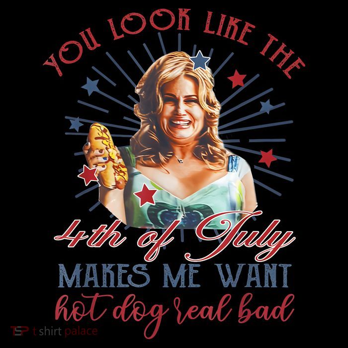 You Look Like 4th Of July Makes Me Want A Hot Dog Real Bad Drawstring Bag