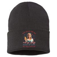 You Look Like 4th Of July Makes Me Want A Hot Dog Real Bad Sustainable Knit Beanie