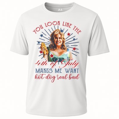 You Look Like 4th Of July Makes Me Want A Hot Dog Real Bad Performance Shirt
