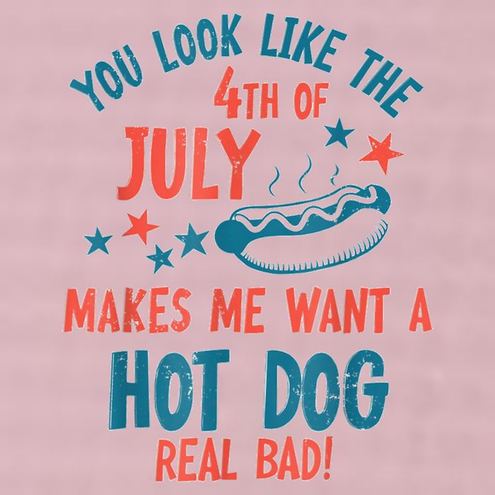 You Look Like 4th Of July Makes Me Want A Hot Dog Real Bad 25L Jumbo Tote