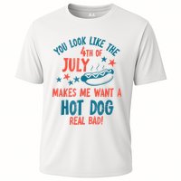 You Look Like 4th Of July Makes Me Want A Hot Dog Real Bad Performance Shirt