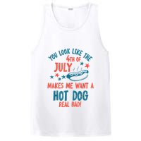 You Look Like 4th Of July Makes Me Want A Hot Dog Real Bad PosiCharge Competitor Tank