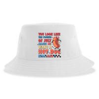 You Look Like 4th Of July Makes Me Want A Hot Dog Real Bad Sustainable Bucket Hat