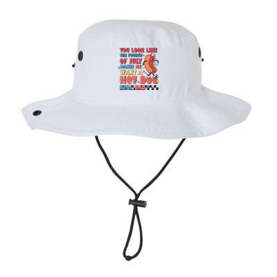 You Look Like 4th Of July Makes Me Want A Hot Dog Real Bad Bucket Hat