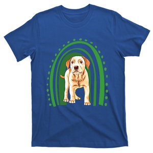 Yellow Lab Labrador St Patrick's Day Dog Mom And Dad Gift T-Shirt