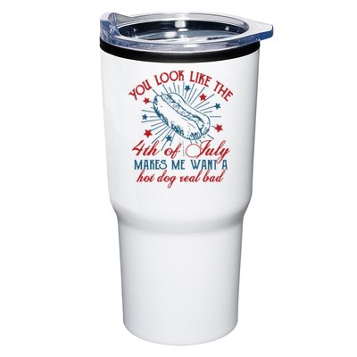 You Look Like The 4th Of July Makes Me Want A Hot Dog Real Bad Tumbler
